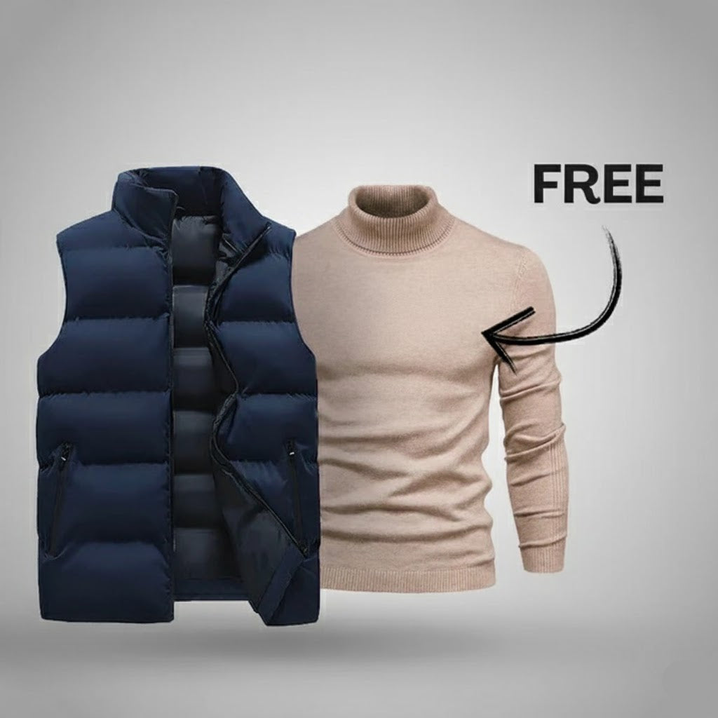 Gilet Prestige + Maglione in Regalo